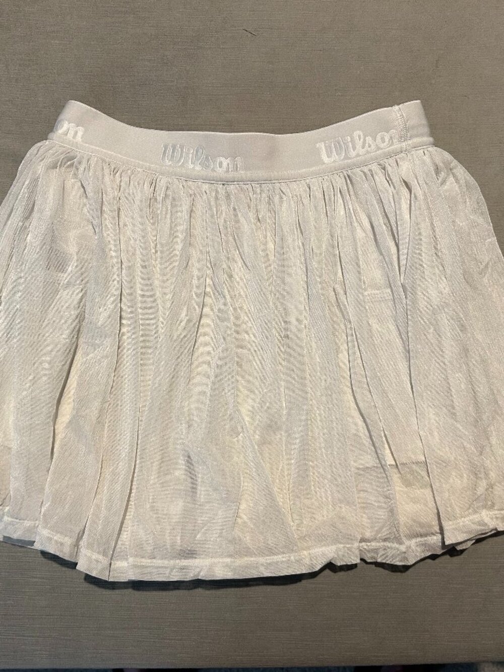 WILSON Limitless Mini Skirt Port Royale Stone White Medium